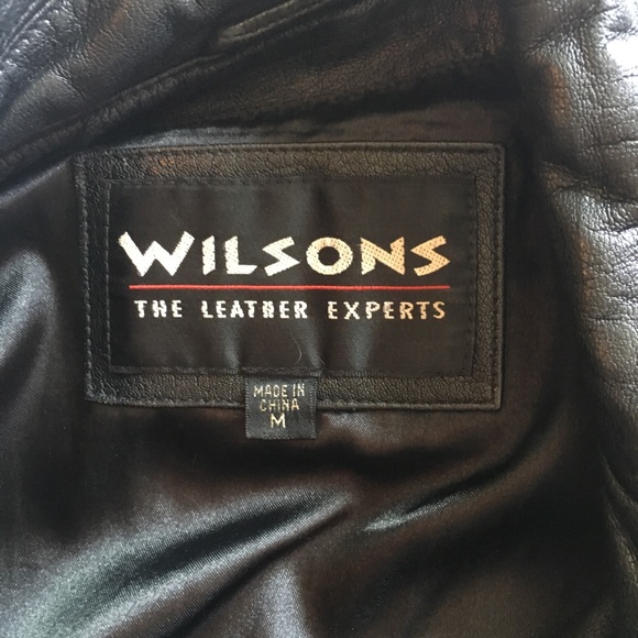 Vintage Black Leather Blazer - Picture 2 of 5